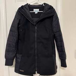 Columbia Women's Black Hooded Jacket